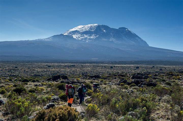 Las vistas de la Ruta Lemosho son inolvidables.