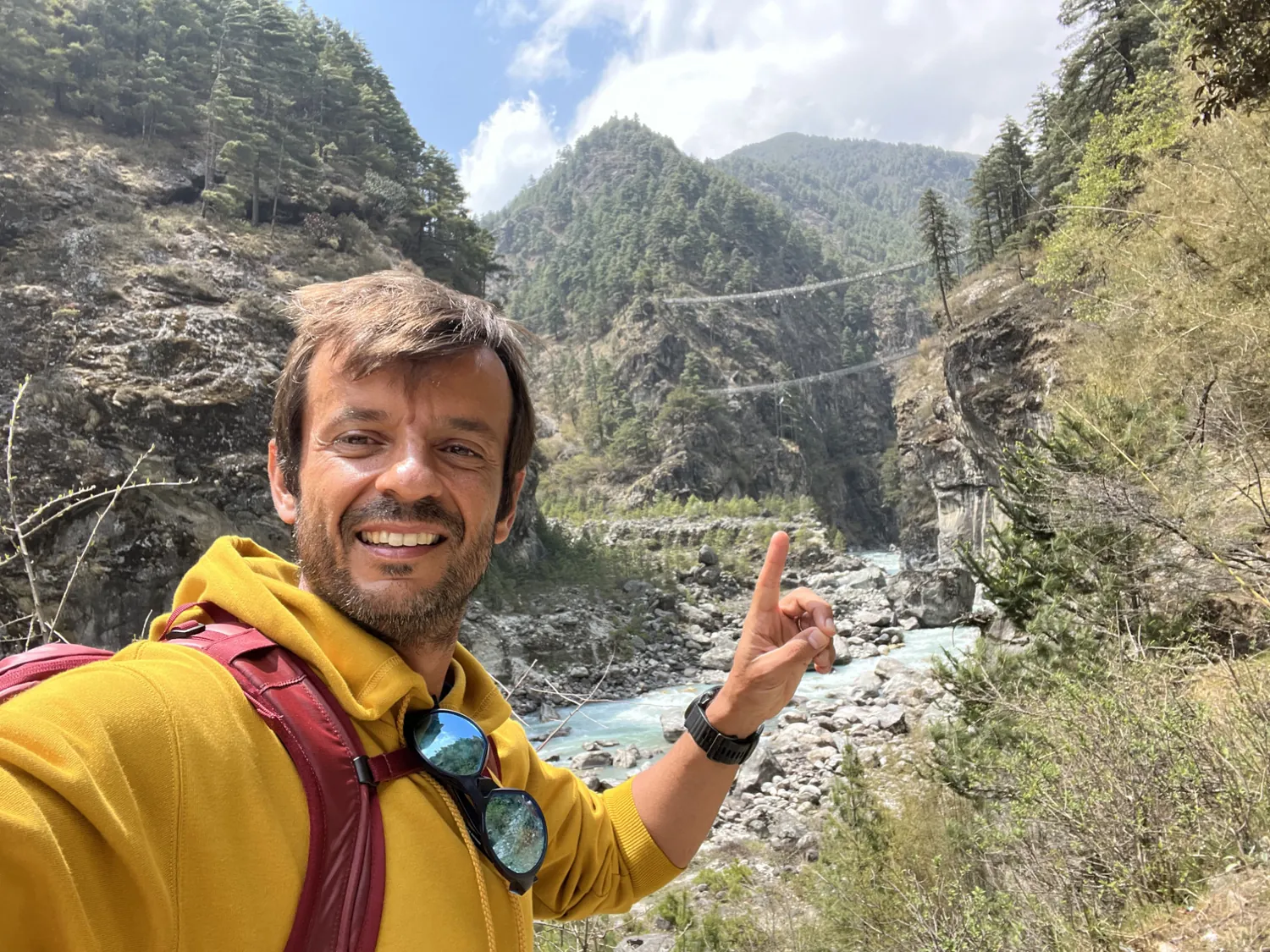 Pedro Queirós - Maratón del Everest