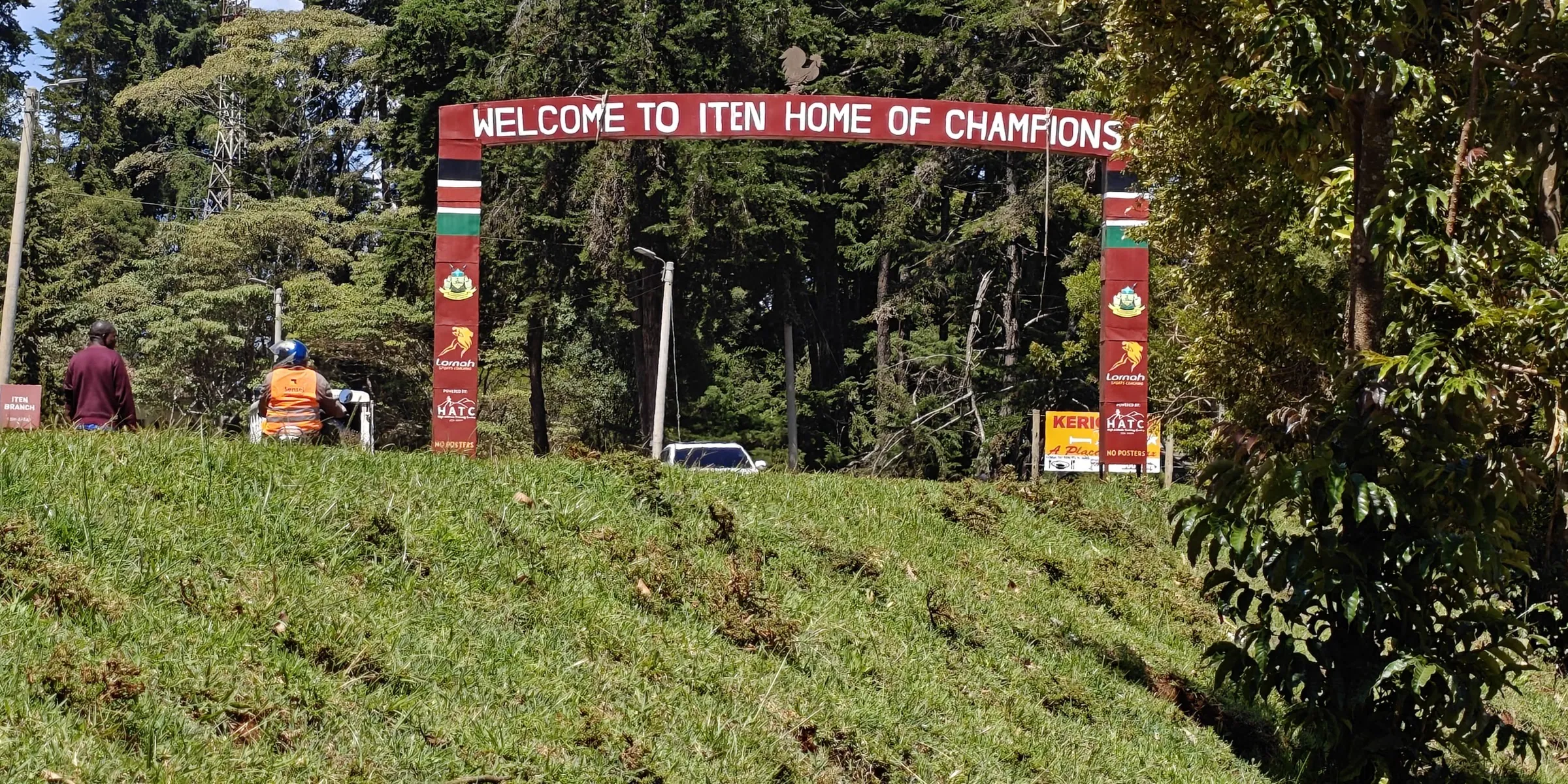 Carrera en Iten, Kenia