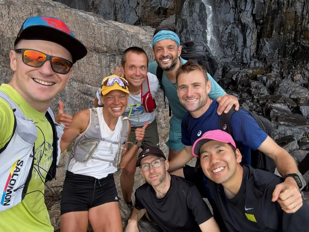 Visita a la cascada de Kessup en las afueras de Iten.