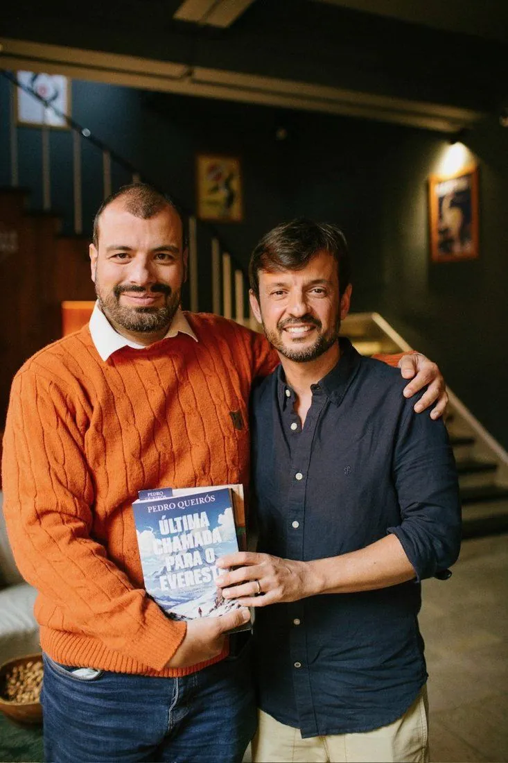 Firmas de libros - Pedro Queirós