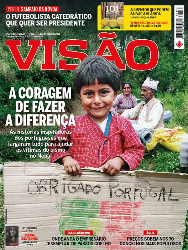 Nepal: “Obrigado Portugal” (Gracias, Portugal)