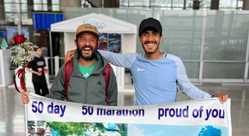 Un portugués corrió 50 maratones en 50 días