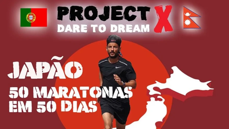 Un corredor portugués hará 50 maratones en 50 días para ayudar a la Comunidade Vida e Paz