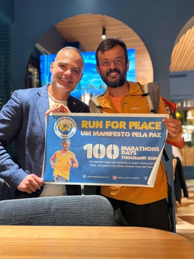 Pedro Queir&oacute;s - Run for Peace